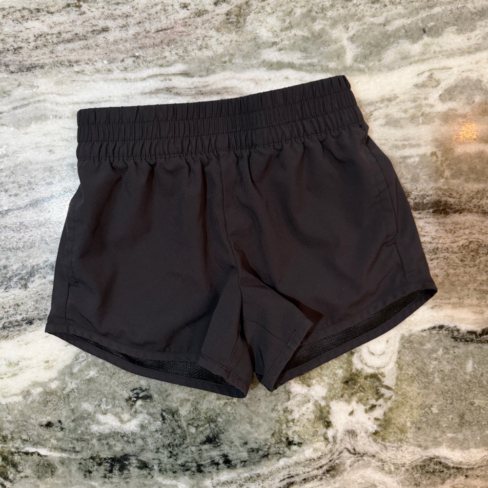 GAP Kids Black Athletic Shorts Girls 8